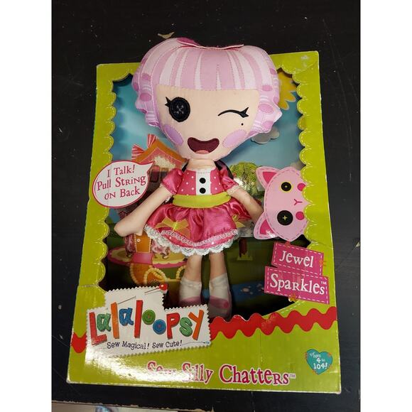 New Lalaloopsy Sew Silly Chatters Doll Jewel Sparkles - Picture 1 of 2